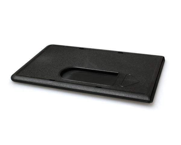 Enclosed Rigid Card Holders for use in Pocket Frosted Black Premium - Landscape Horizontal (Pack of 100)