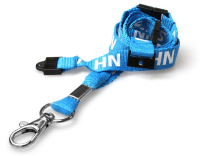 15mm Recycled NHS Staff Lanyards with Triple Breakaway (Pack of 100)