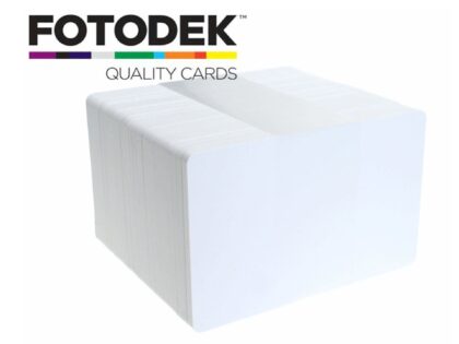 Fotodek Premium Fire White Plastic Cards (Pack of 100)