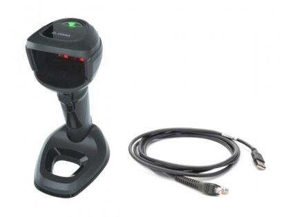Zebra DS9908-SR Black USB Barcode Scanner Kit
