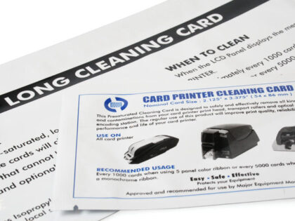 Compatible Premier Cleaning Kit for Zebra P330I (Pack of 25)