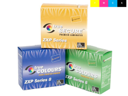 Zebra ZXP Series 8/9 YMCK Colour Ribbon 800012-445 (625 Prints)
