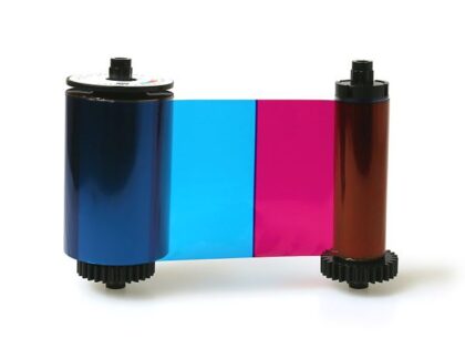 EasyBadge 1.0 659339 YMCFKO UV Colour Ribbon (200 prints)