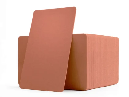 Bronze blank ID Cards