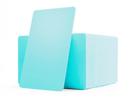 Light blue cards