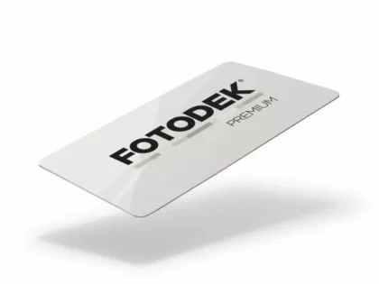 FOTODEK PREMIUM ICE blank white cards with signature panel – WF76-AI-OS – Pack of 100