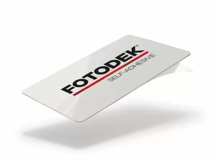 FOTODEK PREMIUM Blank White Self-adhesive Cards – WF40-SA – Pack of 100