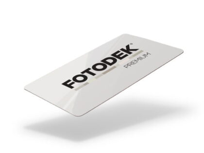 FOTODEK RE-USABLE blank white re-writable cards – ‘Blue’ erase/write – Lo-Co 300oe mag stripe – WF76-LC-RU – Pack of 100